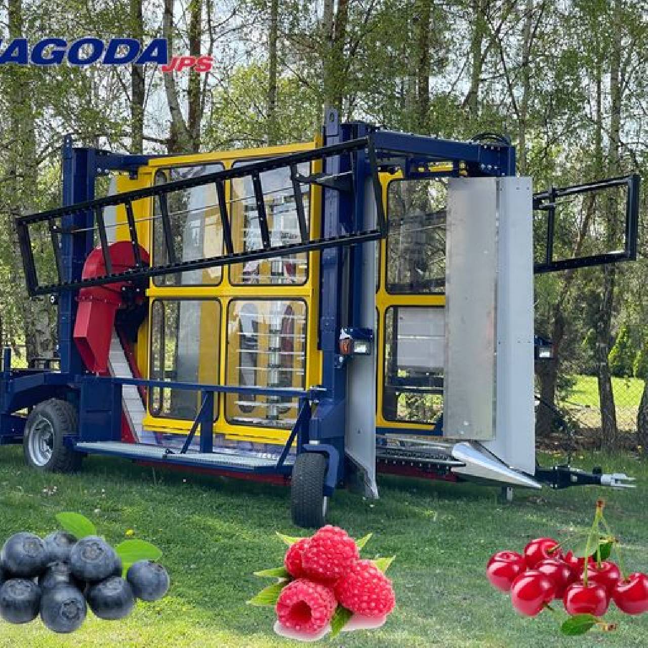  Комбайн для збирання лохини та малини  JAGODA 300